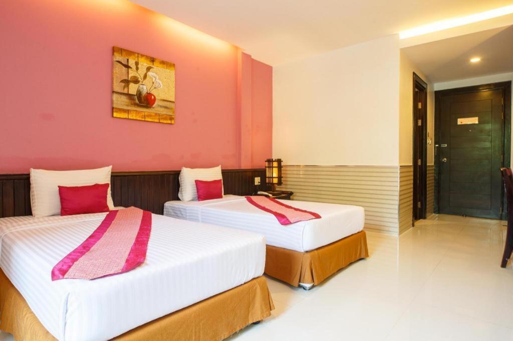 City Park Hotel Phatthalung Bagian luar foto