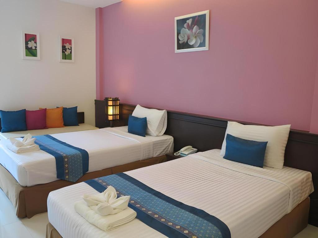City Park Hotel Phatthalung Bagian luar foto